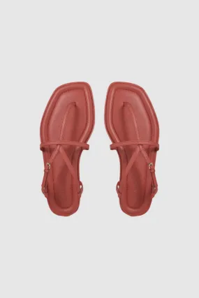 A Emery Remly Sandal in Cherry