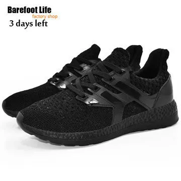 barefoot life red sneakers woman and man,sport running,athletic outdoor walking,breathable comfortable shoes
