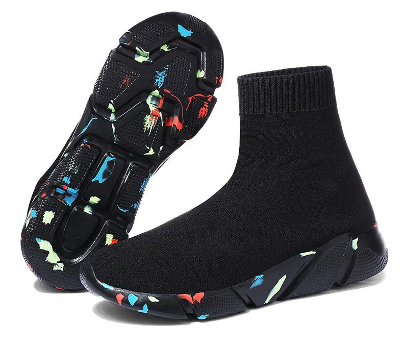 Breathable Ankle Boot Women Socks Shoes Female Sneakers