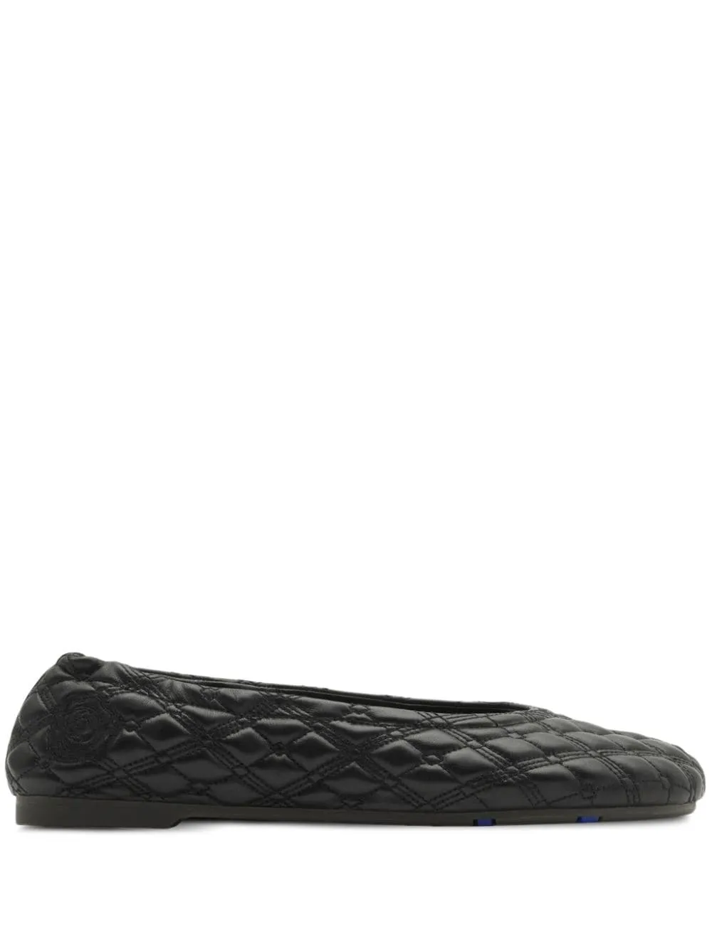 Burberry leather sadler ballerinas
