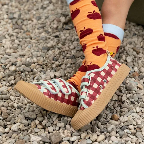 Gingham Canvas Shoes