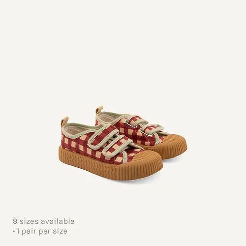 Gingham Canvas Shoes