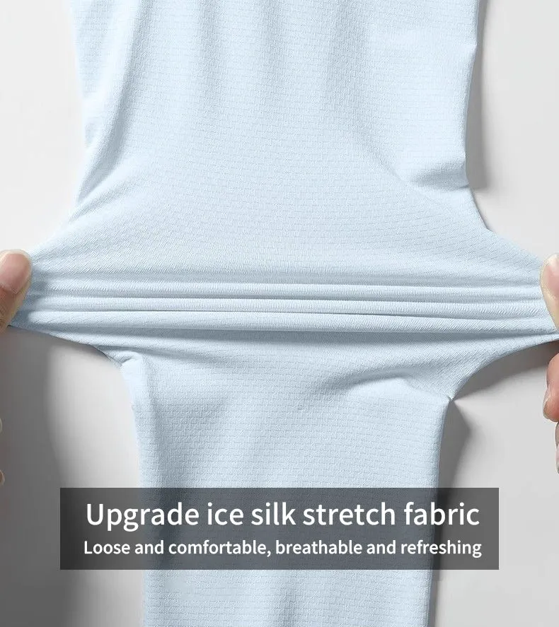 Ice Silk Thin Breathable Sunscreen UPF50  Clothing