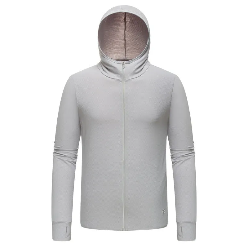 Ice Silk Thin Breathable Sunscreen UPF50  Clothing