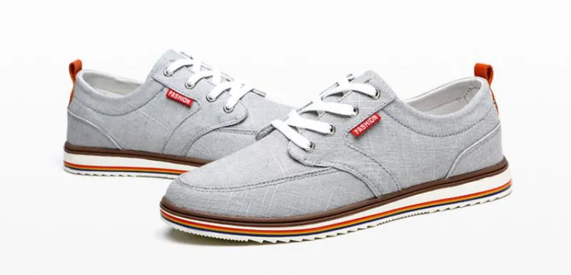Men's Breathable Lace-Up Shoes | Plus Size