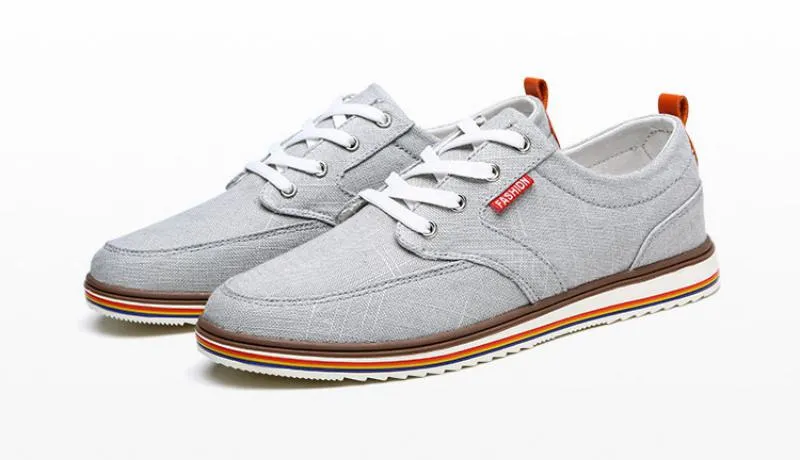Men's Breathable Lace-Up Shoes | Plus Size