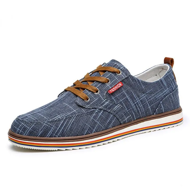 Men's Breathable Lace-Up Shoes | Plus Size