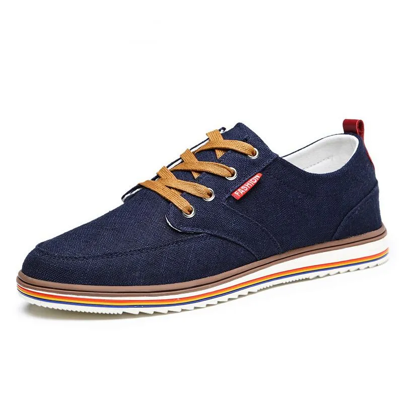 Men's Breathable Lace-Up Shoes | Plus Size
