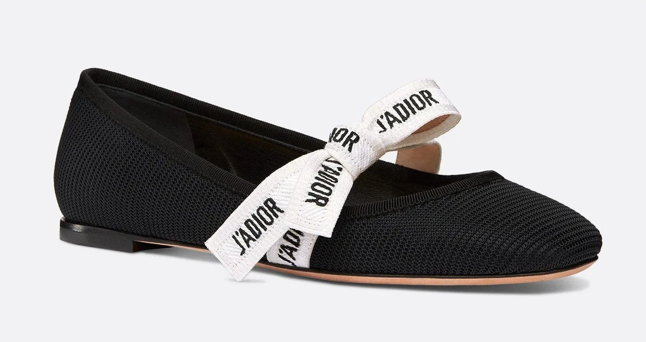 Miss J'Adior Technical Canvas Ballet Pumps
