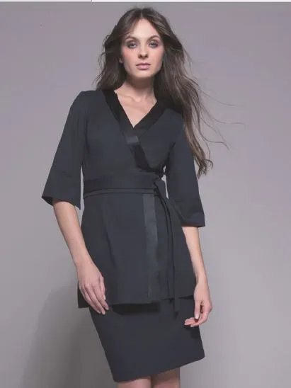 NAGOYA Tunic (Black) by STYLEMONARCHY. Spas - Beauty - Medical