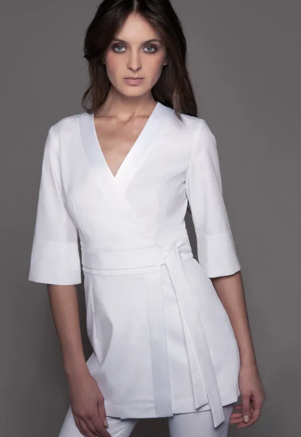NAGOYA Tunic (White) by STYLEMONARCHY. Spas - Beauty - Medical