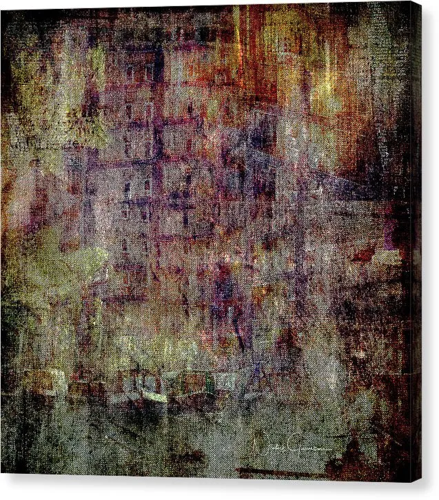 Regent's Canal Urbanscape - II - Canvas Print