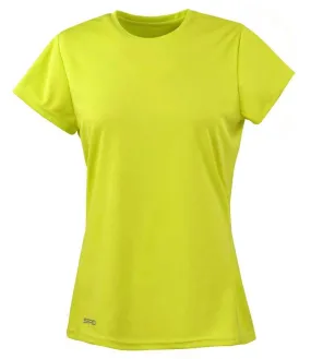 Spiro Ladies Quick Dry Performance T-Shirt | Lime Green