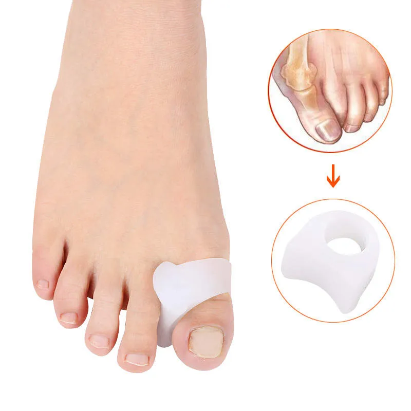 Toe Thumb Foot Care Ball of soft Silicone Foot Cushions