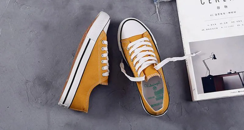 Women's Casual Canvas Flat Shoes